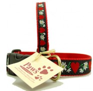 Hearts & Flowers Dog Collars