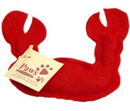Red Crab Organic Catnip Toys