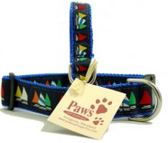 Rainbow Fleet Sailboat Dog Collars