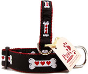 Heart Dog Collars, Valentine Dog Collars for Boys