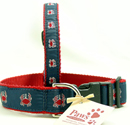 Red Crab Dog Collars at PawsPetBoutique.com