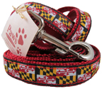 Maryland Flag Leashes and Collars