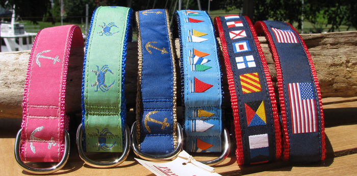 Unique and Nautical Dog Collars