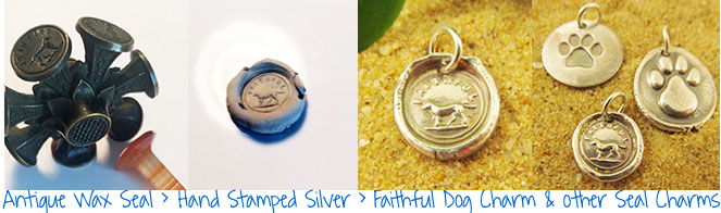 Faithful Dog Charm Jewelry